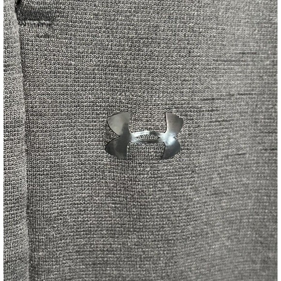 Under Armour Coldgear Fleece Open Sweatpants Loose Fit Charcoal Women's Size M - Picture 3 of 9